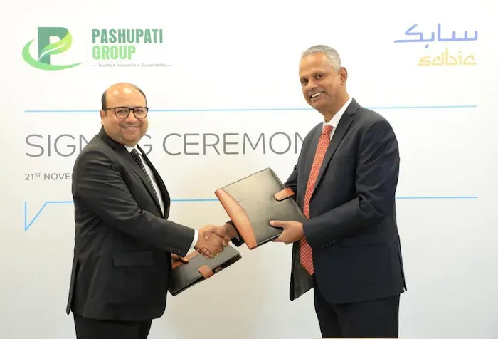 Pashupati Group, a plastic waste recycling platform has joined forces with SABIC, a pioneer in the global chemical industry. This landmark partnership, marked by a non-exclusive Memorandum of Understanding (MoU), is set to revolutionize recycling initiatives in India and amplify SABIC's global network of esteemed recycling partners.