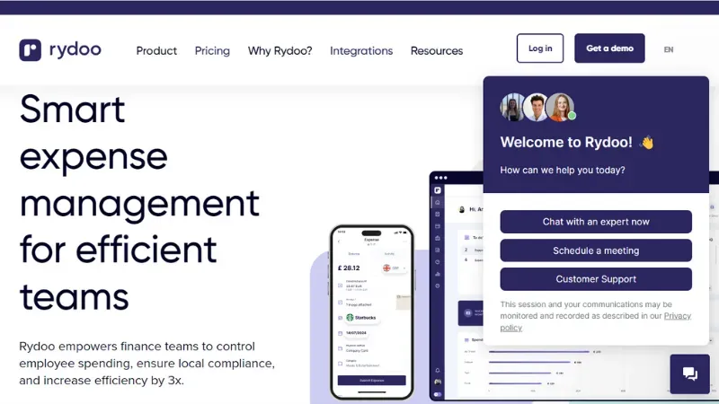 Rydoo - Business Travel and Expense Management Software