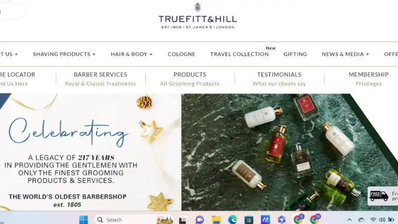 Truefitt & Hill - Most Luxurious Salon Brand