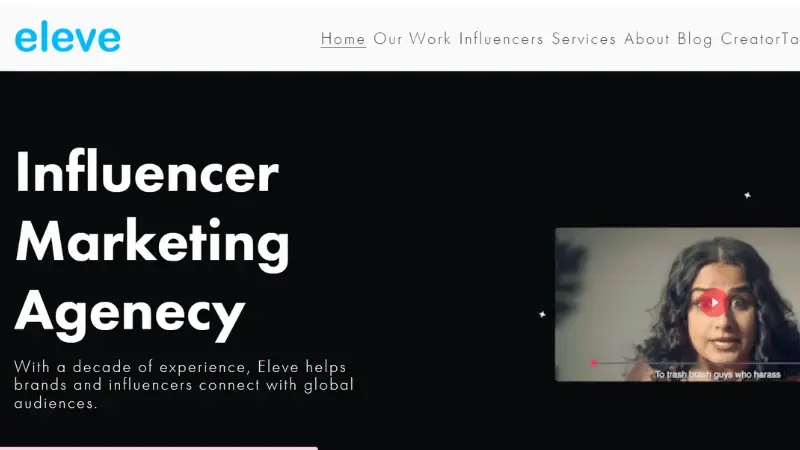 Eleve - Leading Influencer Marketing