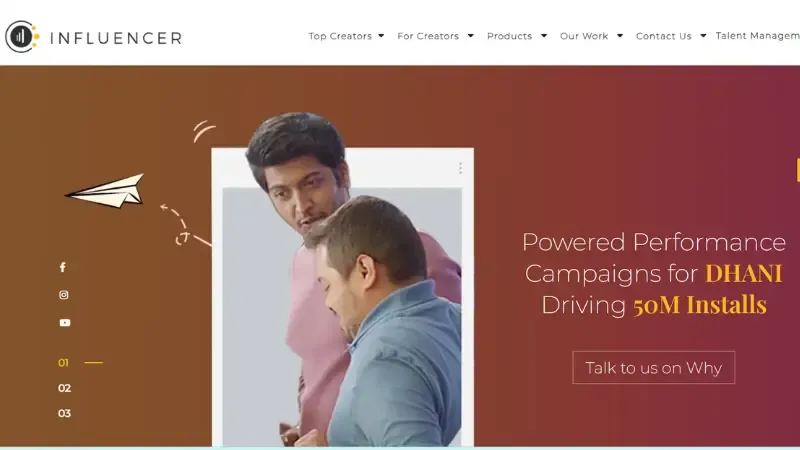 Influencer.in - Influencer Marketing Startups in India