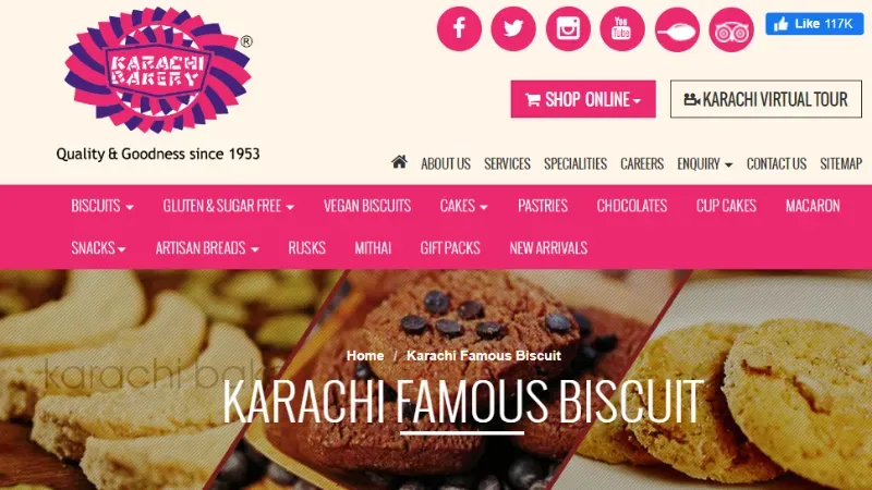Karachi Bakery popular biscuit names in India