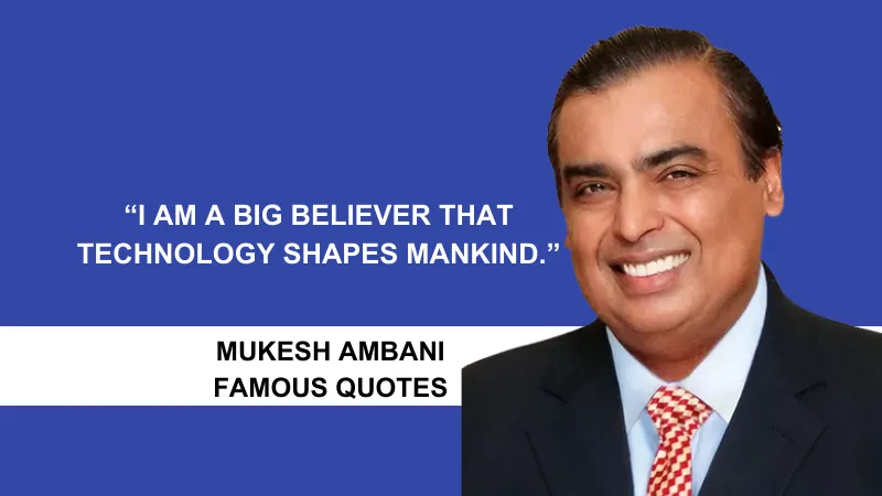 Mukesh Ambani Quotes with Image