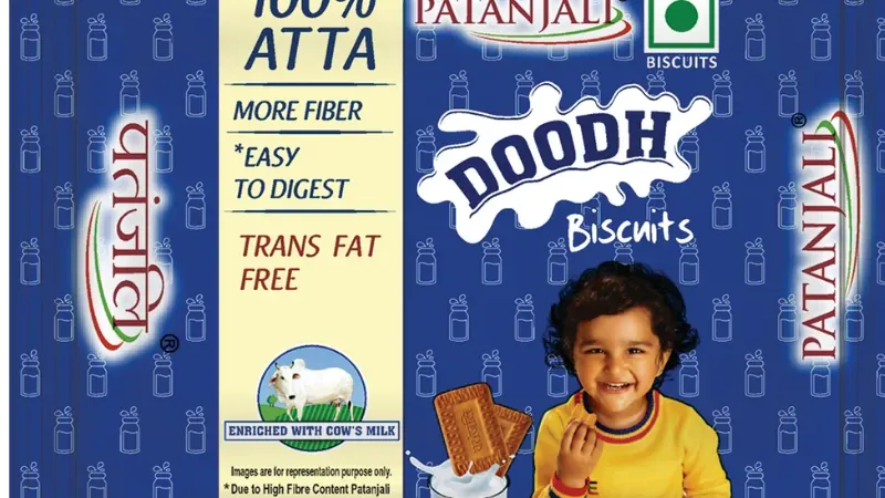 Patanjali biscuit brand in India