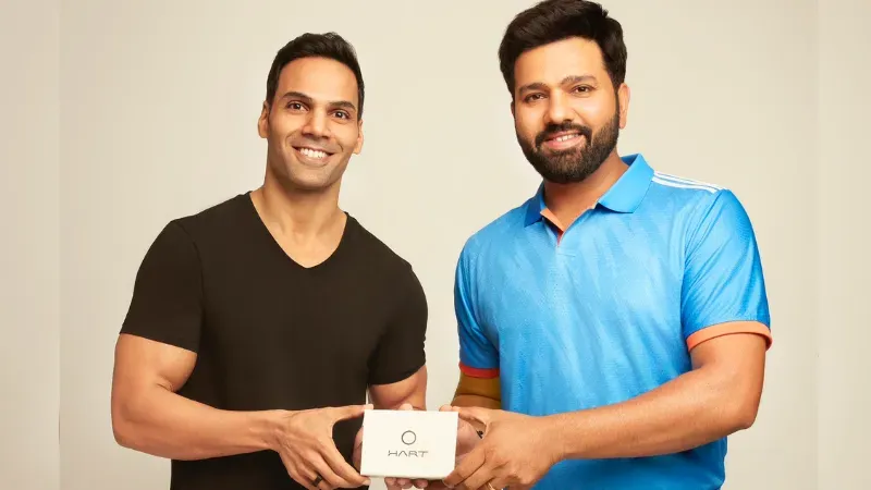 Fittr, a fitness company, has partnered with Rohit Sharma. The Fittr Hart ring, which the business claims is an innovative smart ring made to incorporate health tracking into daily life effortlessly, has also been introduced.