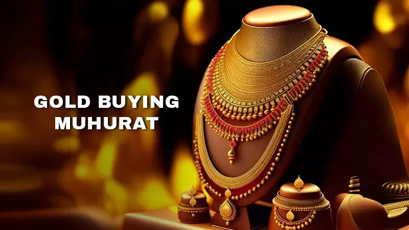 shubh muhurat to buy gold