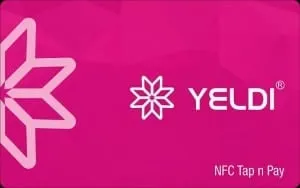 Yeldi card nfc-card