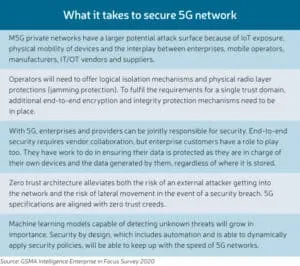 What it takes to secure G network