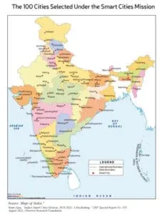 The Cities Selected Under the Smart Cities Mission