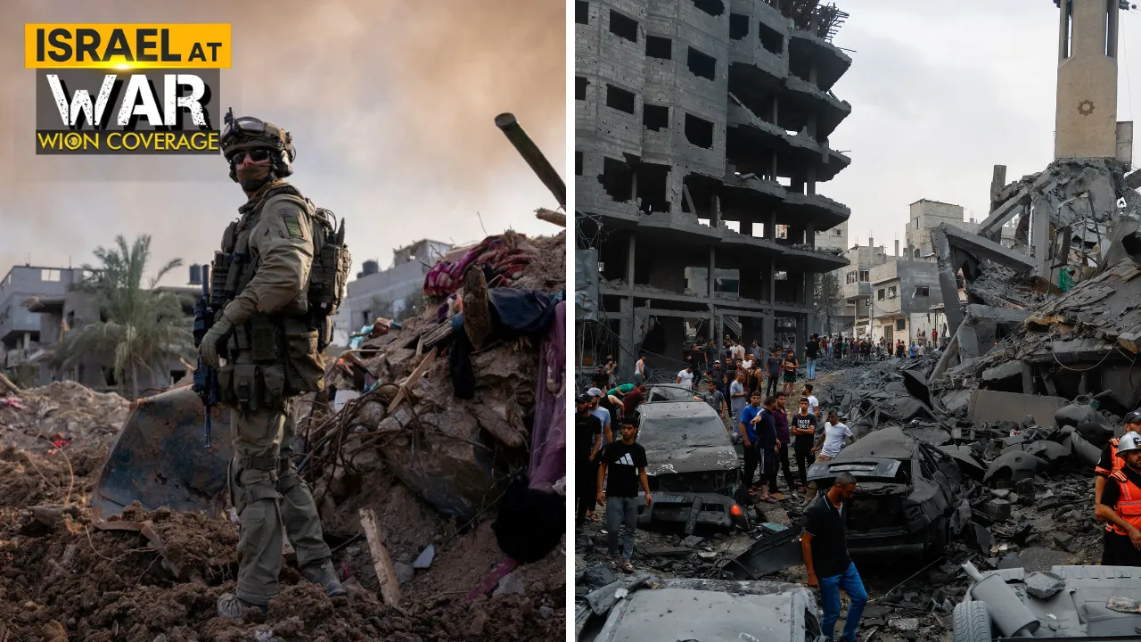  Israel and Hamas are back at war as the ceasefire was broken Photograph: (Reuters file) 