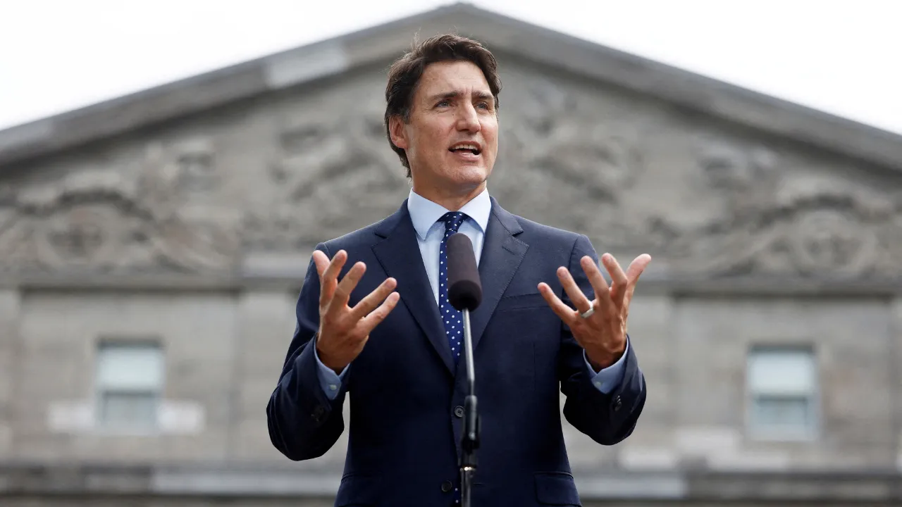  Canadian Prime Minister Justin Trudeau  Photograph: (Reuters) 