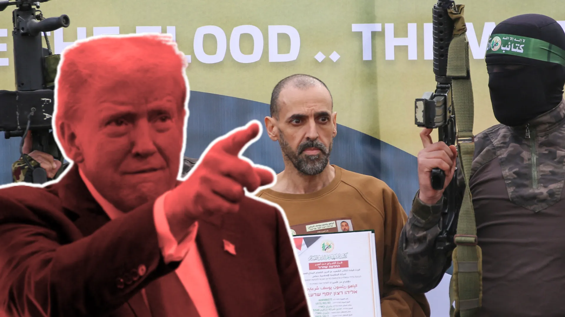  Referring to the slow release of Israeli hostages, Trump added, "I know we have a deal ... they dribble in and keep dribbling in ... but they are in really bad shape." Photograph: (Reuters, AFP, Wion Web Team) 