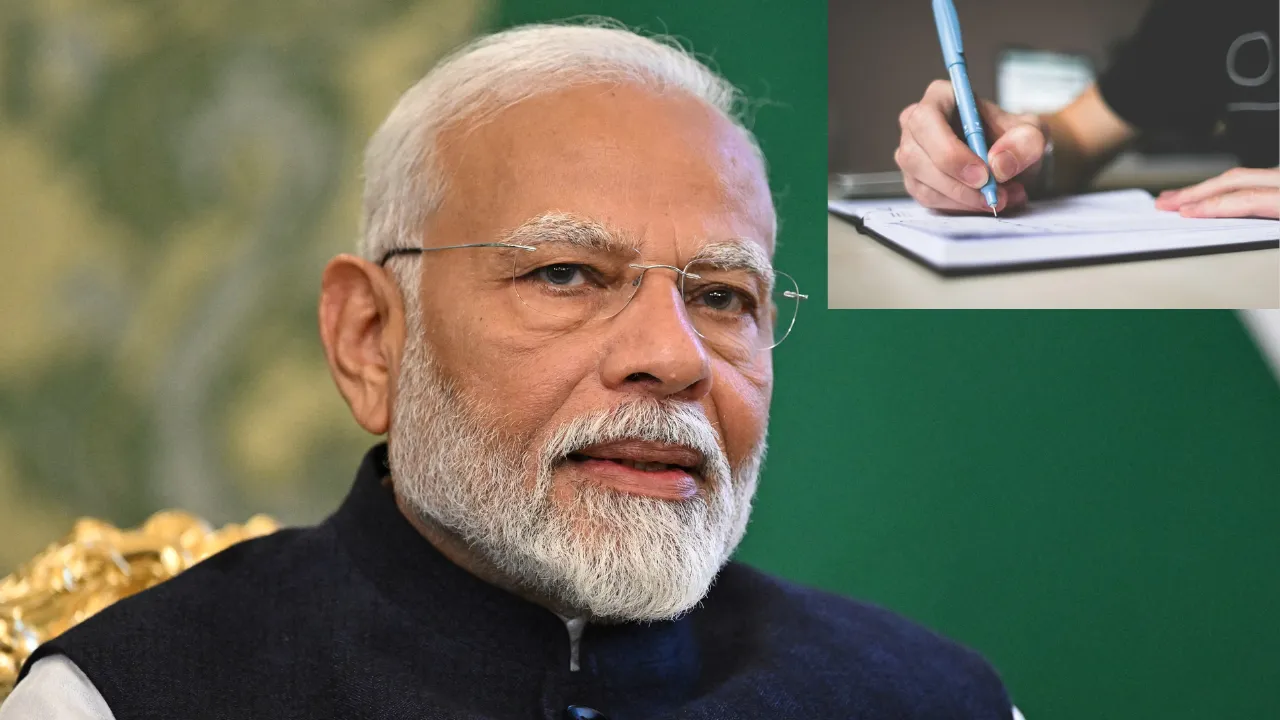  PM Modi highlights AI’s blind spot: Why AI struggles to depict left-handed writing  Photograph: (Reuters , pexels) 