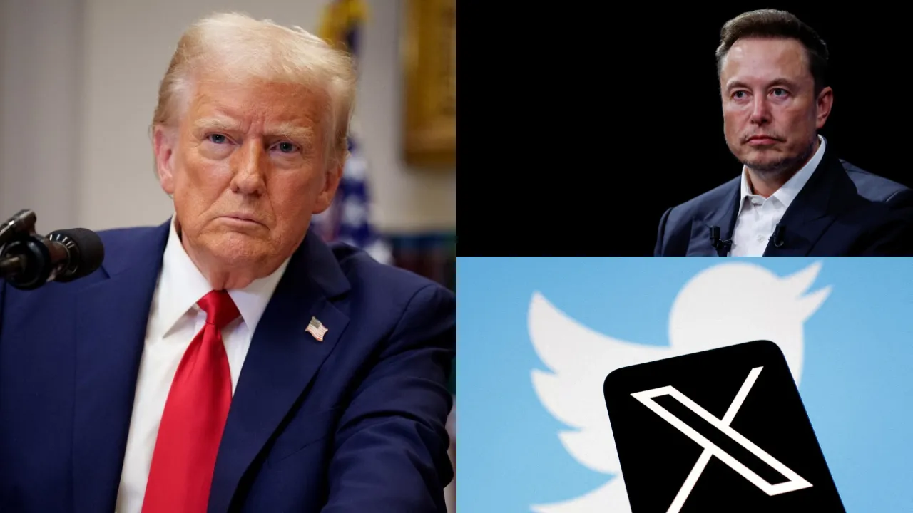  File Photo: Donald Trump, Elon Musk, X-Twitter Photograph: (WION Web Team) 