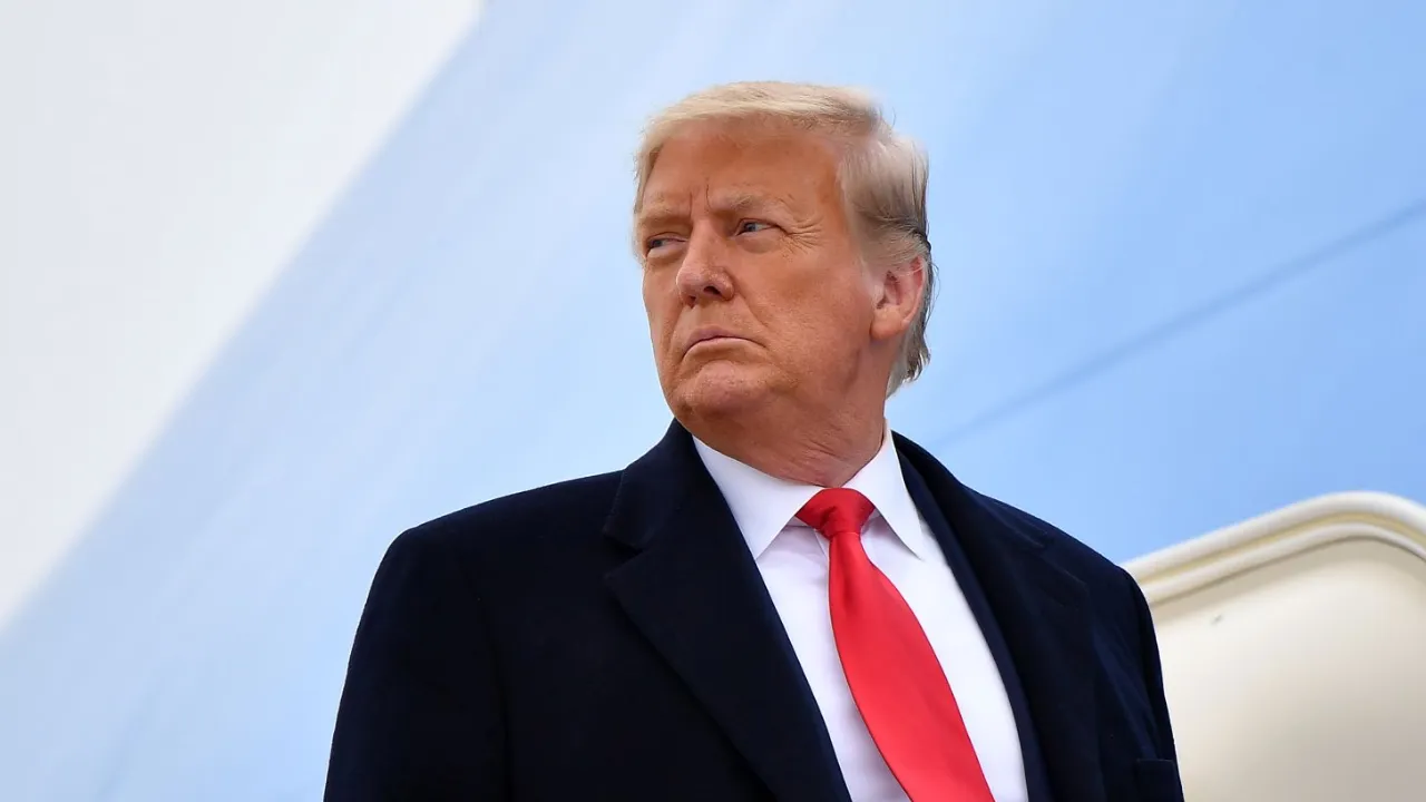  US President Donald Trump. Photograph: (AFP) 