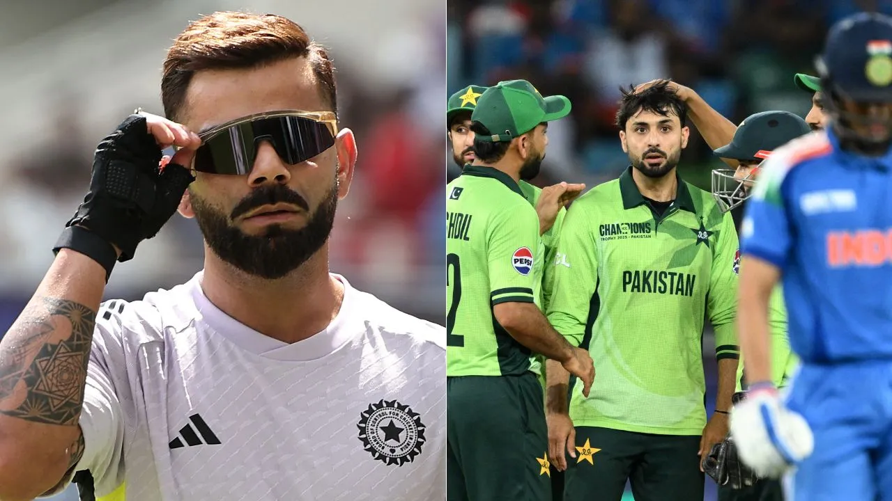  Watch - Kohli appreciates Pakistan spinner Abrar Ahmed for tight spell in Dubai showdown Photograph: (AFP) 