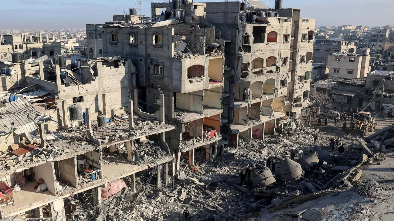  Israel announced the adoption of a US-backed proposal of a temporary ceasefire in Gaza during the Ramadan and Passover period on Sunday (March 2).  Photograph: (AFP) 