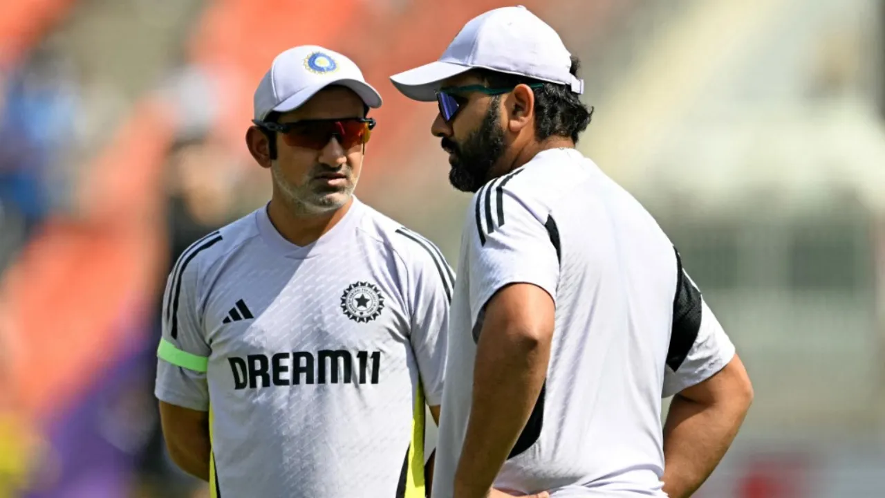  Champions Trophy 2025: Gautam Gambhir blasts critics over 'one-venue advantage' claims after India reach semis Photograph: (AFP) 