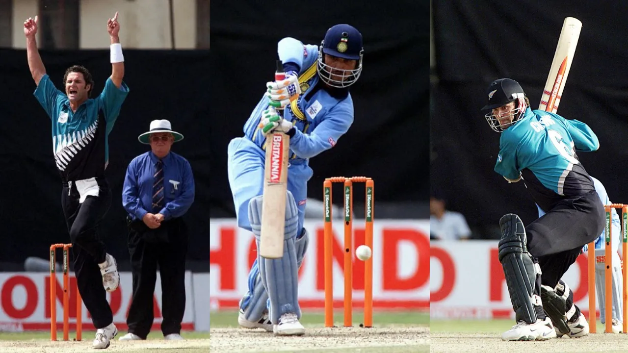  How New Zealand won 2000 Champions Trophy Final vs India Photograph: (AFP) 