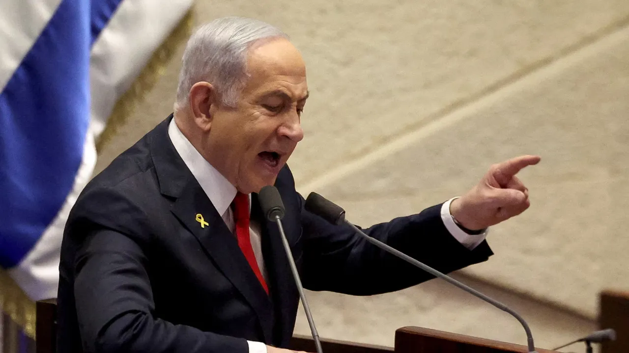  Israeli Prime Minister Benjamin Netanyahu Photograph: (Reuters) 