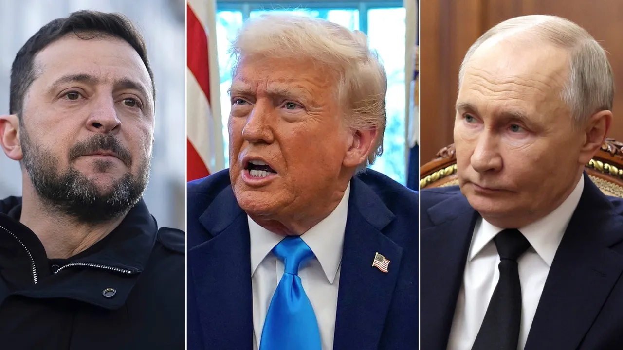  Volodymyr Zelensky, Donald Trump, Vladimir Putin Photograph: (Reuters ) 