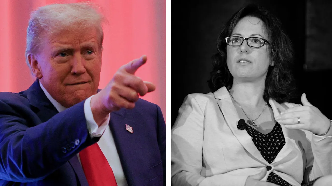  US President Donald Trump and Maggie Haberman Photograph: (Reuters/X) 