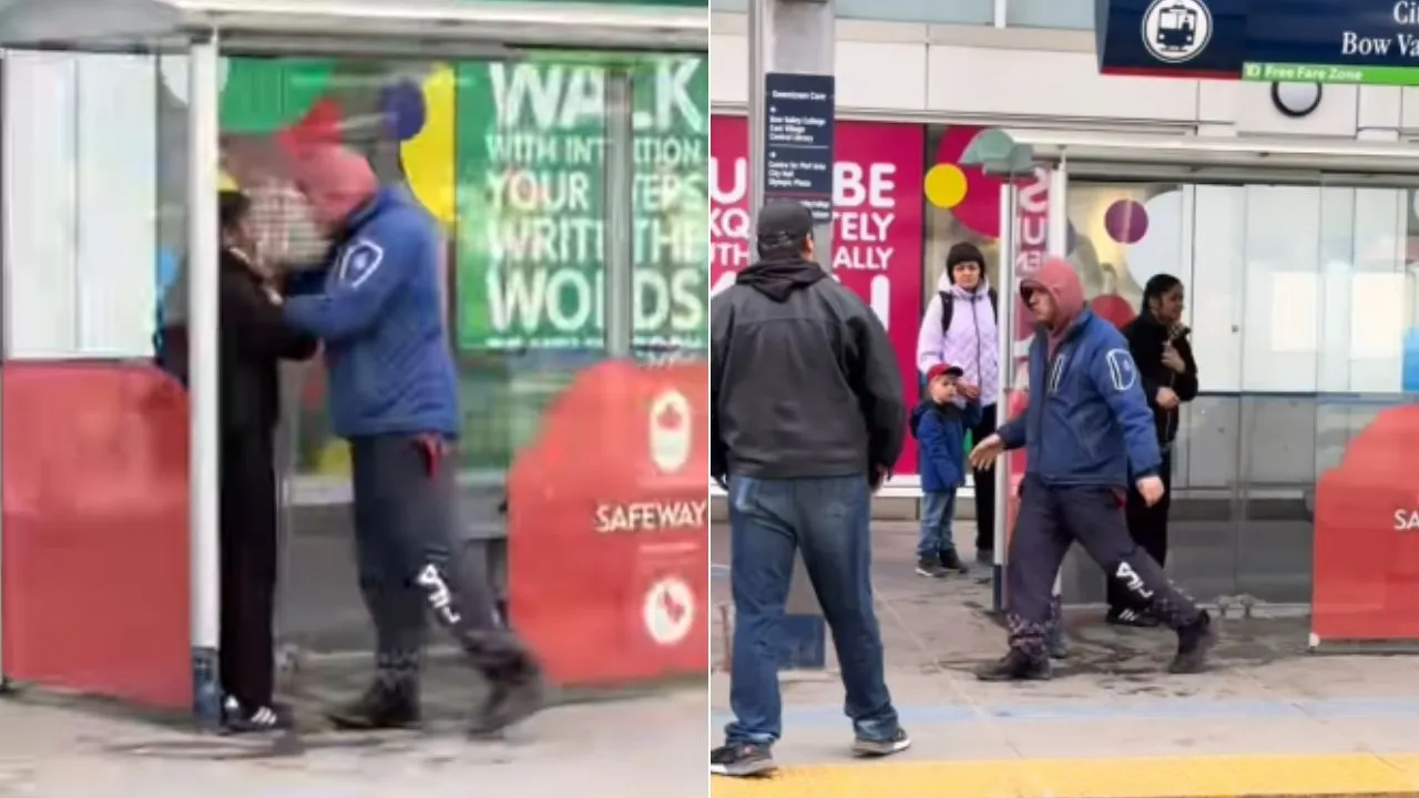  Screengrab from viral video. Photograph: (Instagram/@thecanadapunjabi) 