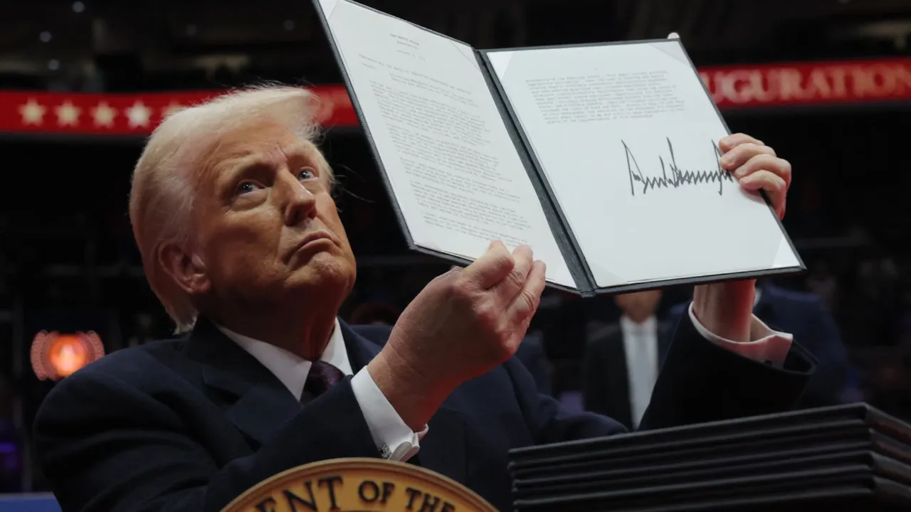  US President Donald Trump Photograph: (Reuters) 