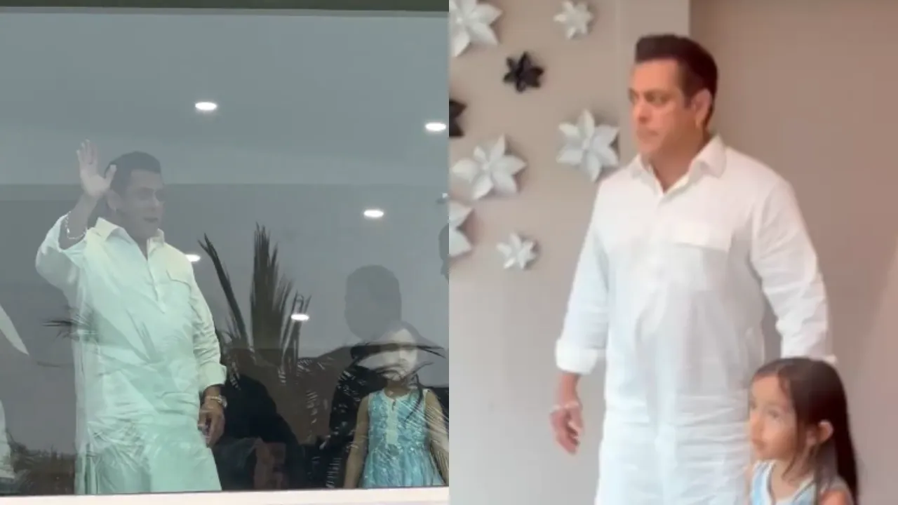  Salman Khan greets fans on EID 