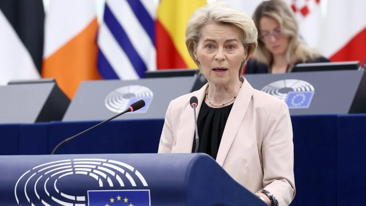  European Commission President Ursula von der Leyen Photograph: (AFP) 