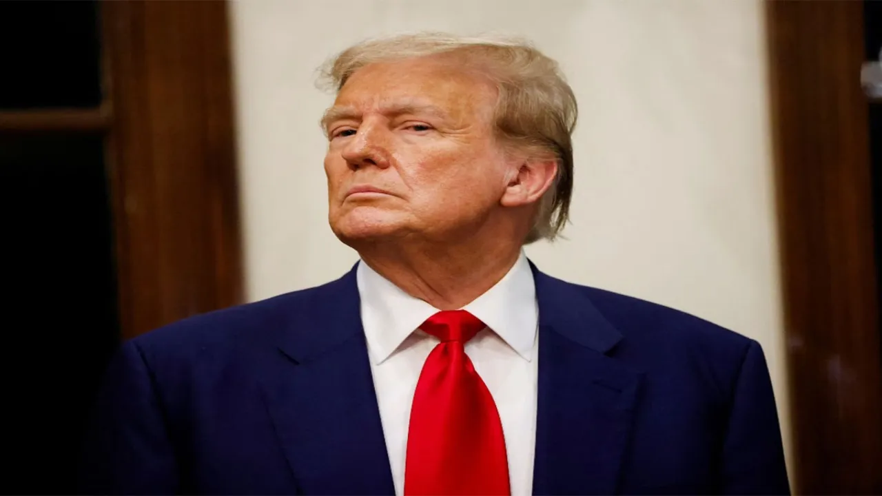  US President Donald Trump Photograph: (Reuters) 