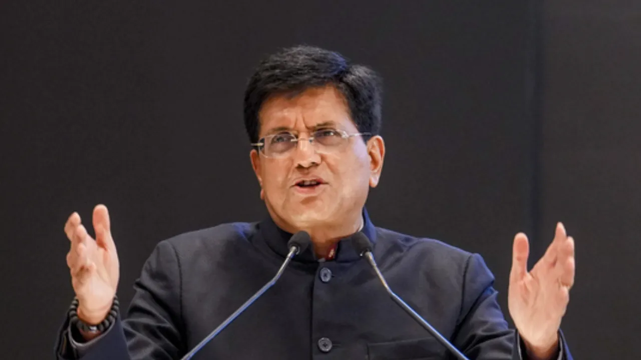  File photo of Union Minister Piyush Goyal Photograph: (PTI) 