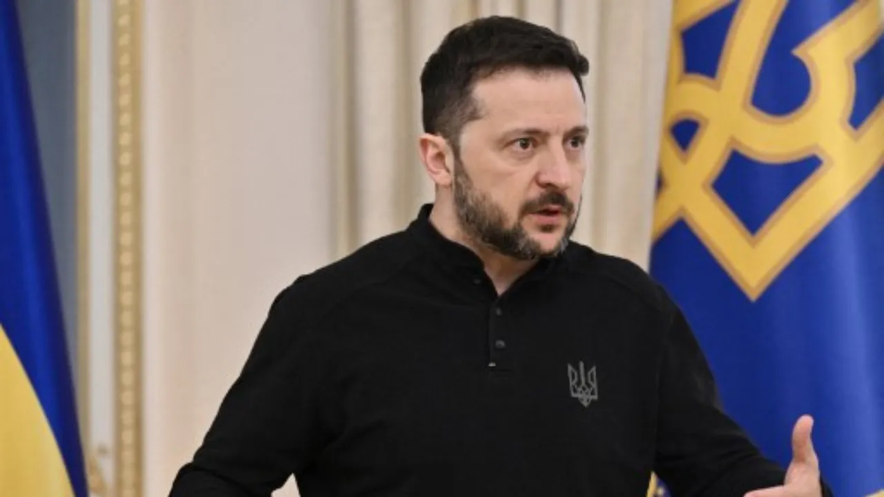  Ukrainian President Volodymyr Zelensky. Photograph: (AFP) 