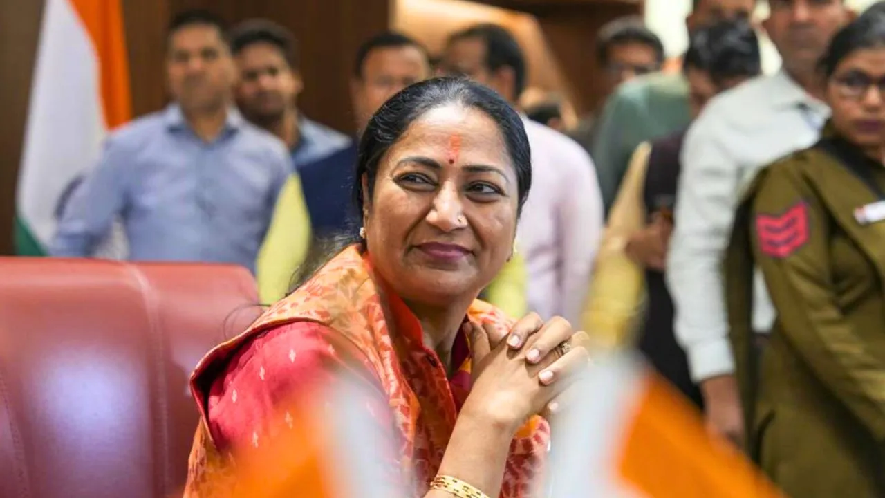  ‘I’m here today because of....’: Delhi CM Rekha Gupta applauds Arya Samaj’s legacy in uplifting women Photograph: (PTI) 