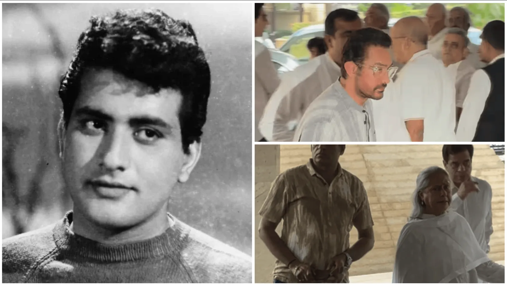  Manoj Kumar prayer meet Photograph: (WION Web Desk) 