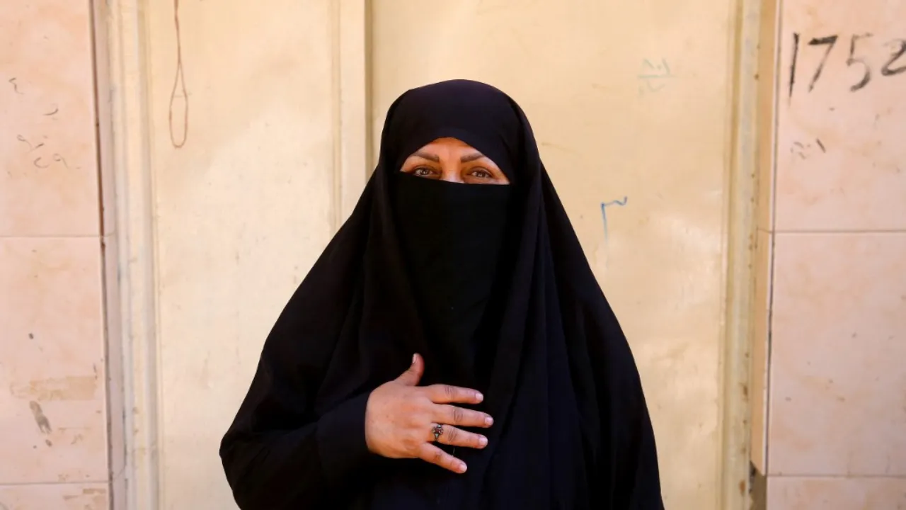 File Photo: Woman wearing niqab or burqa Photograph: (AFP) 