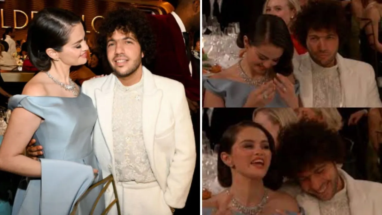 Golden Globe 2025 | Selena 'Cinderella' Gomez attends Golden Globes 2025 with fiance Benny Blanco; see their cute PDA moments