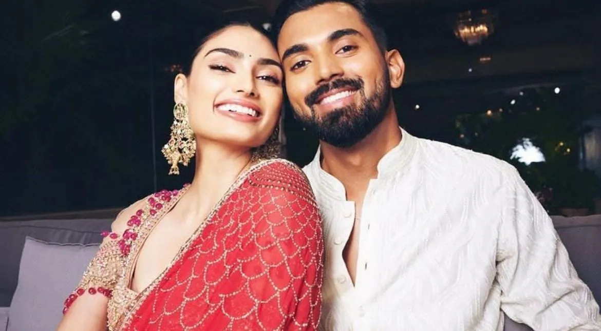  Athiya Shetty and KL Rahul  Photograph: (X) 