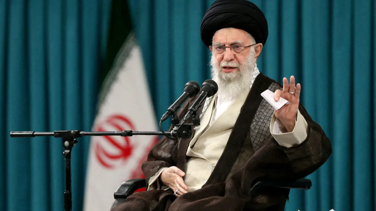  Iran’s Supreme Leader, Ayatollah Ali Khamenei. Photograph: Reuters 