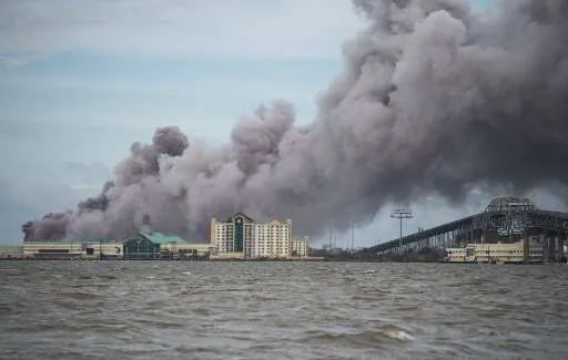 Fire in Chemical plant