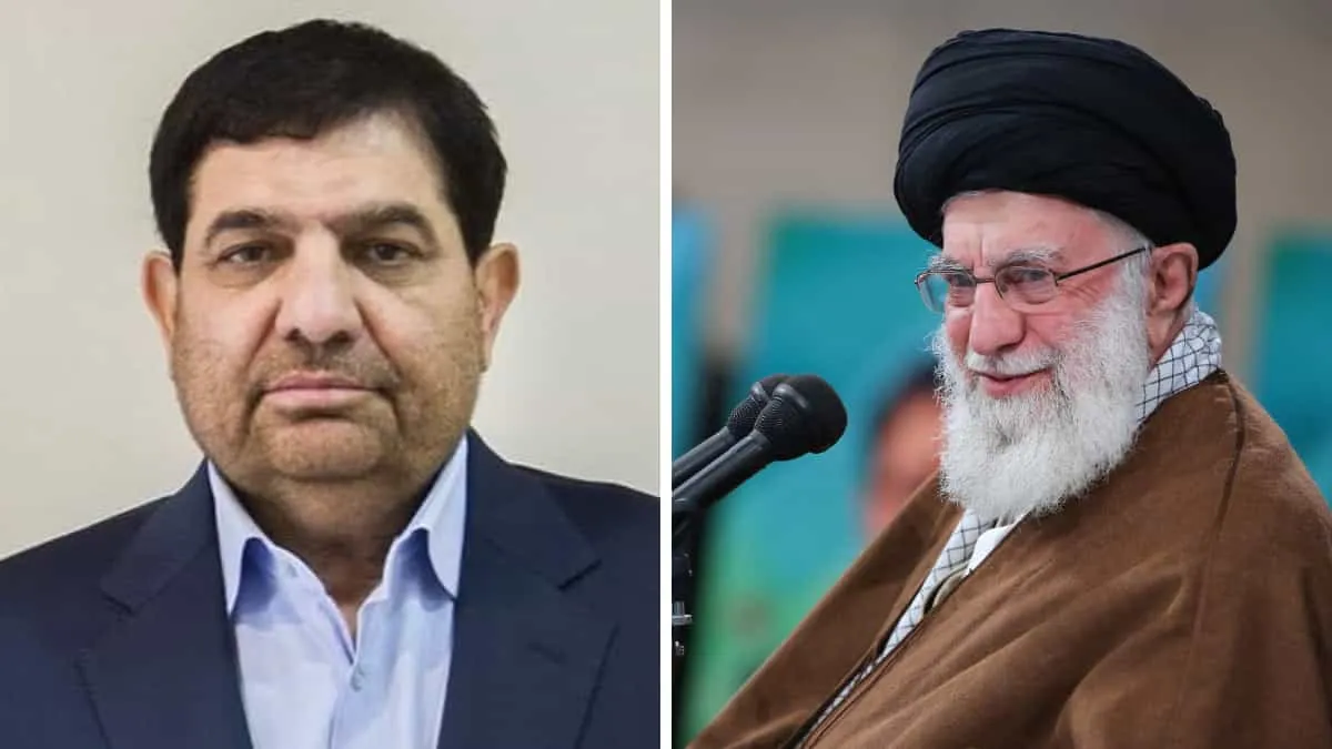 Mokhber ans Supreme Leader