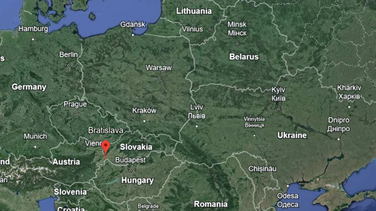 Bratsilava, Slovakia | Google Earth