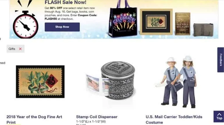 USPS sale