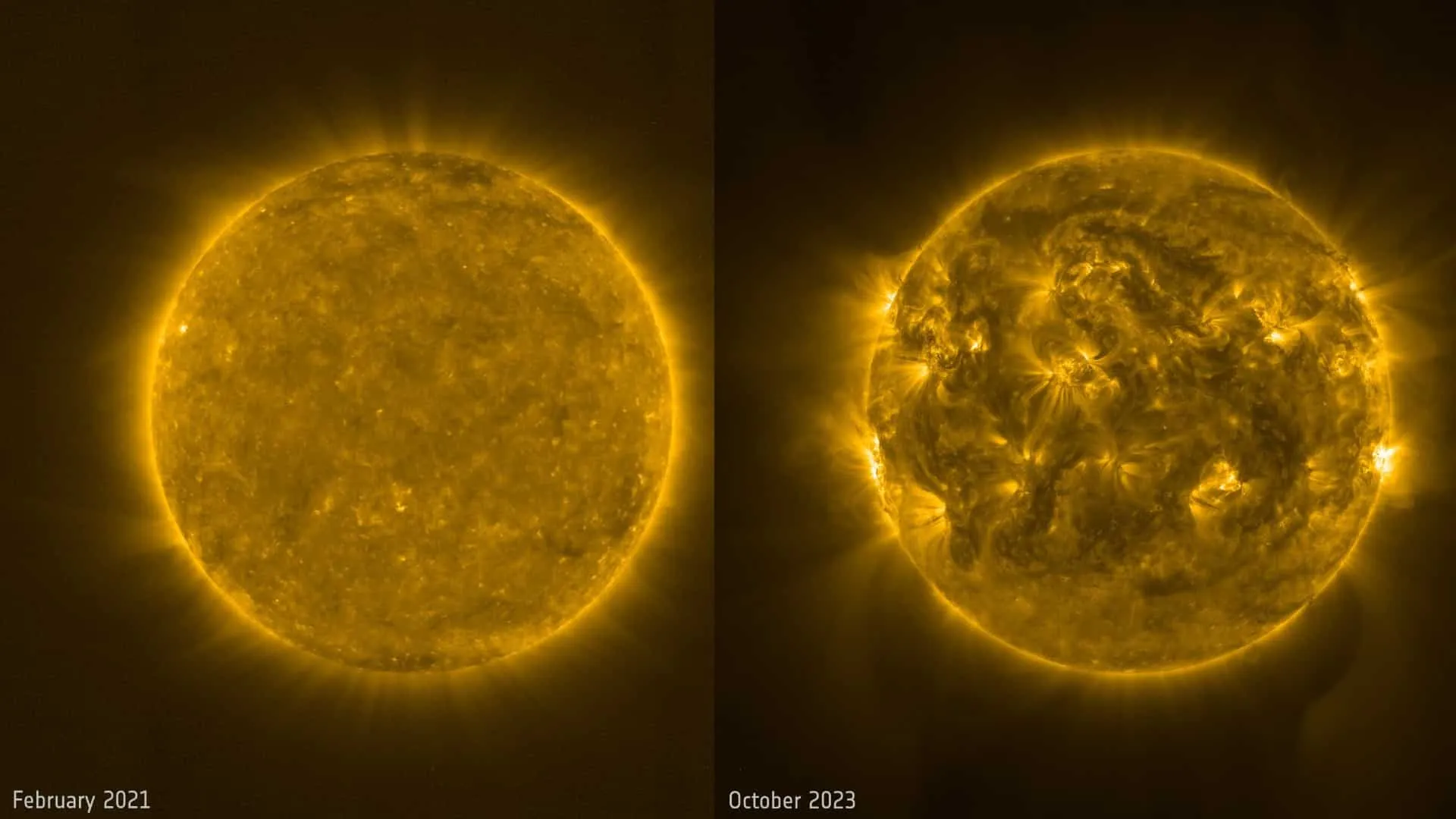 Solar activity visualisation 