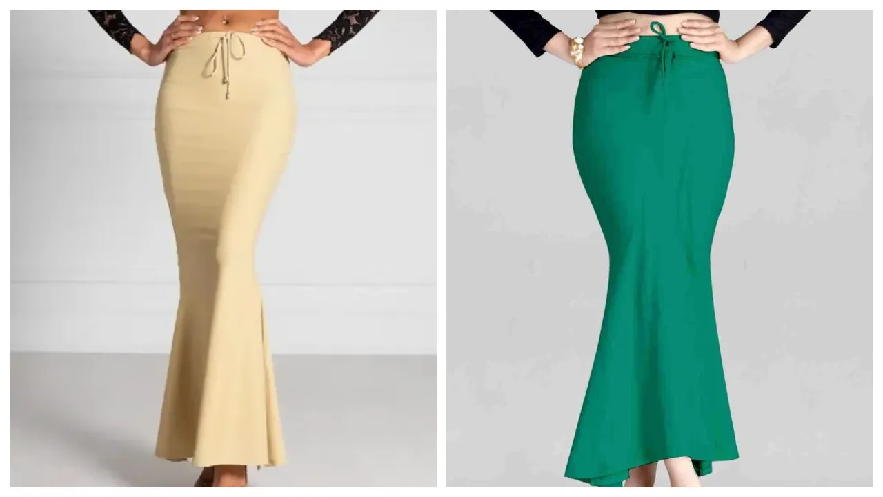 Types of sari petticoats
