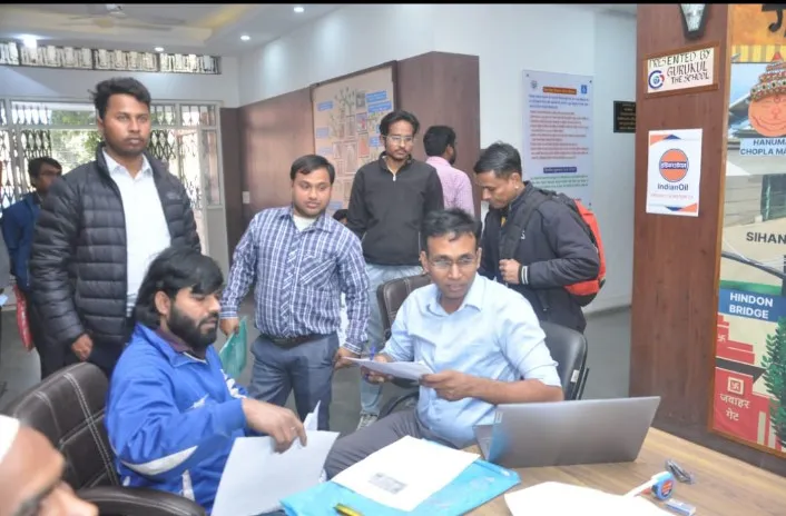 विकास भवन में आयोजित रोजगार कैंप