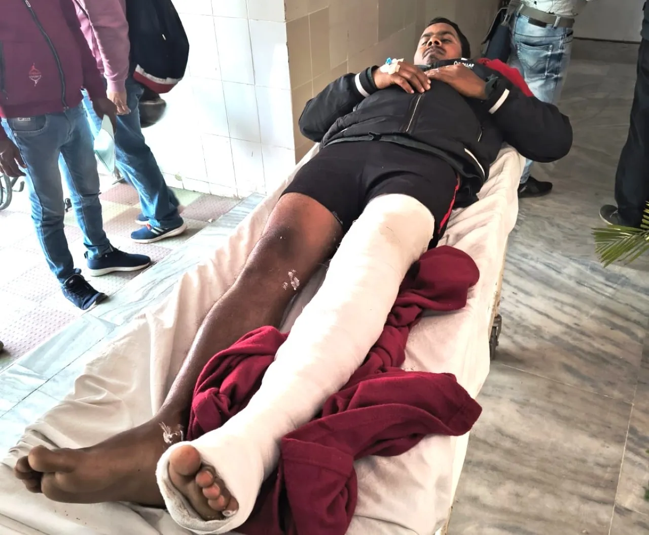 पुलिस भर्ती दौड़ परीक्षा