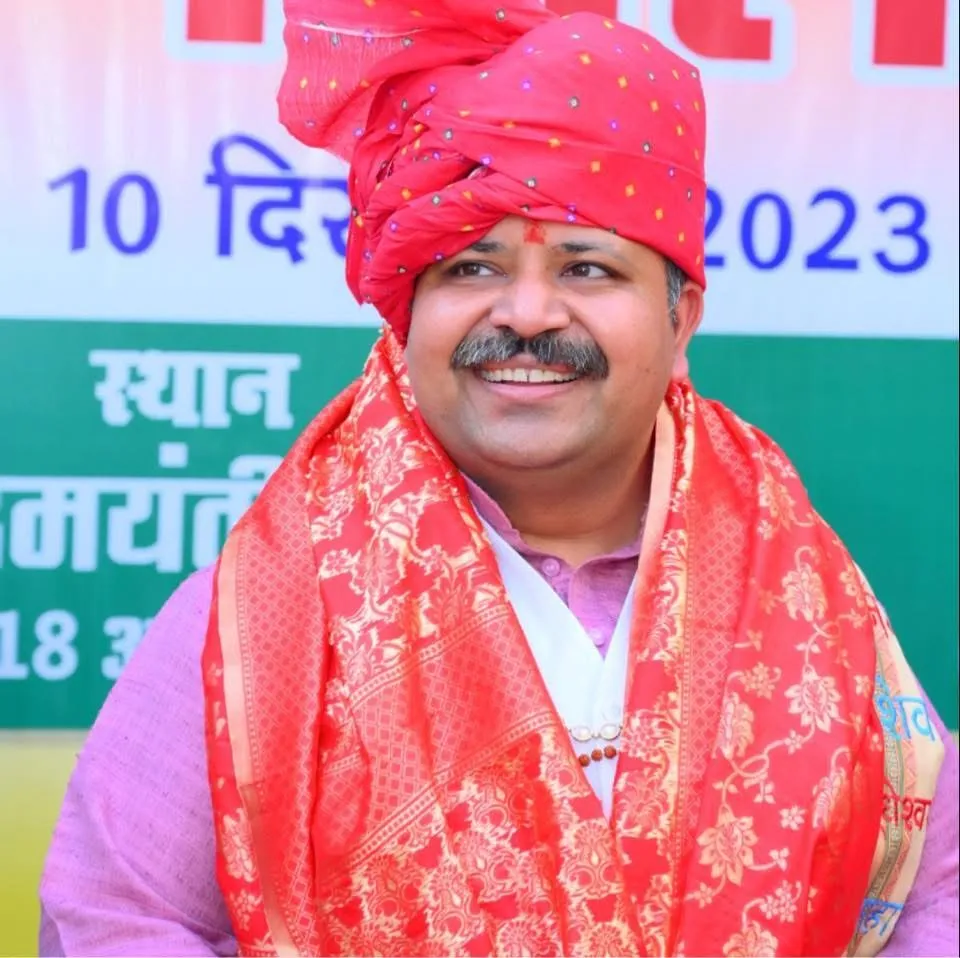 भाजपा महानगर अध्यक्ष मयंक गोयल 
