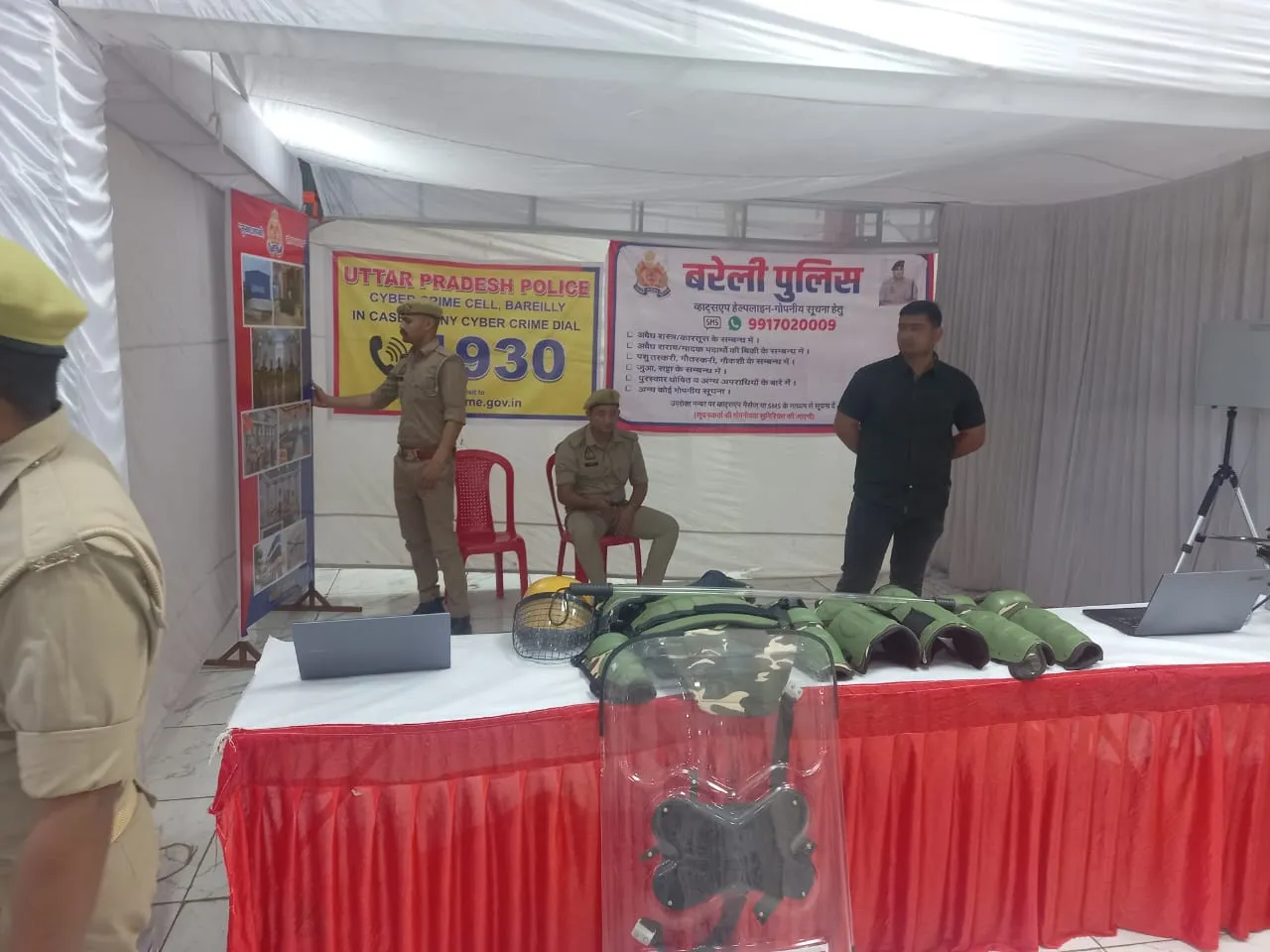 bareilly police stall
