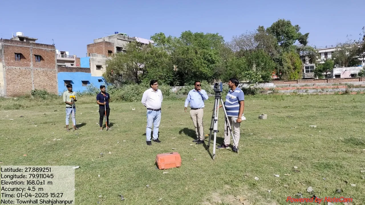 शाहजहांपुर में Hockey Astro Turf निर्माण